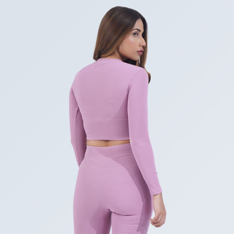 Signature Rib Crop Tops