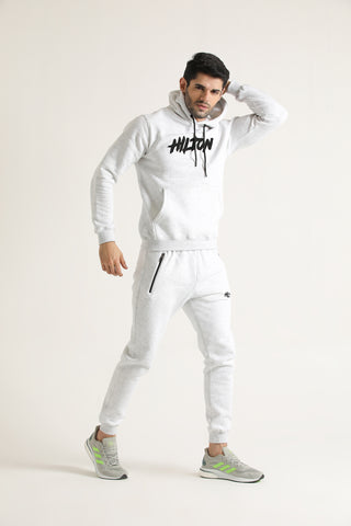 Oatmeal Patch Hoodies