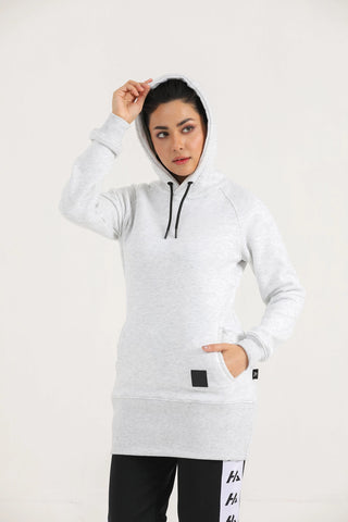 Oatmeal Long Hoodies