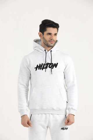 Oatmeal Patch Hoodies