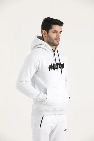 Oatmeal Patch Hoodies